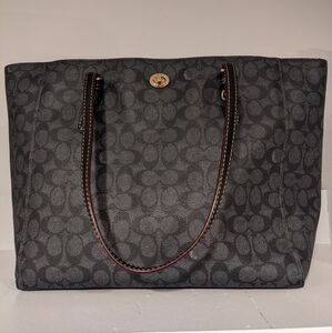 Coach Black Tote